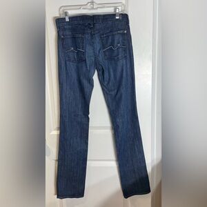 7 for All Mankind Straight Leg dark wash 29 Excellent condition